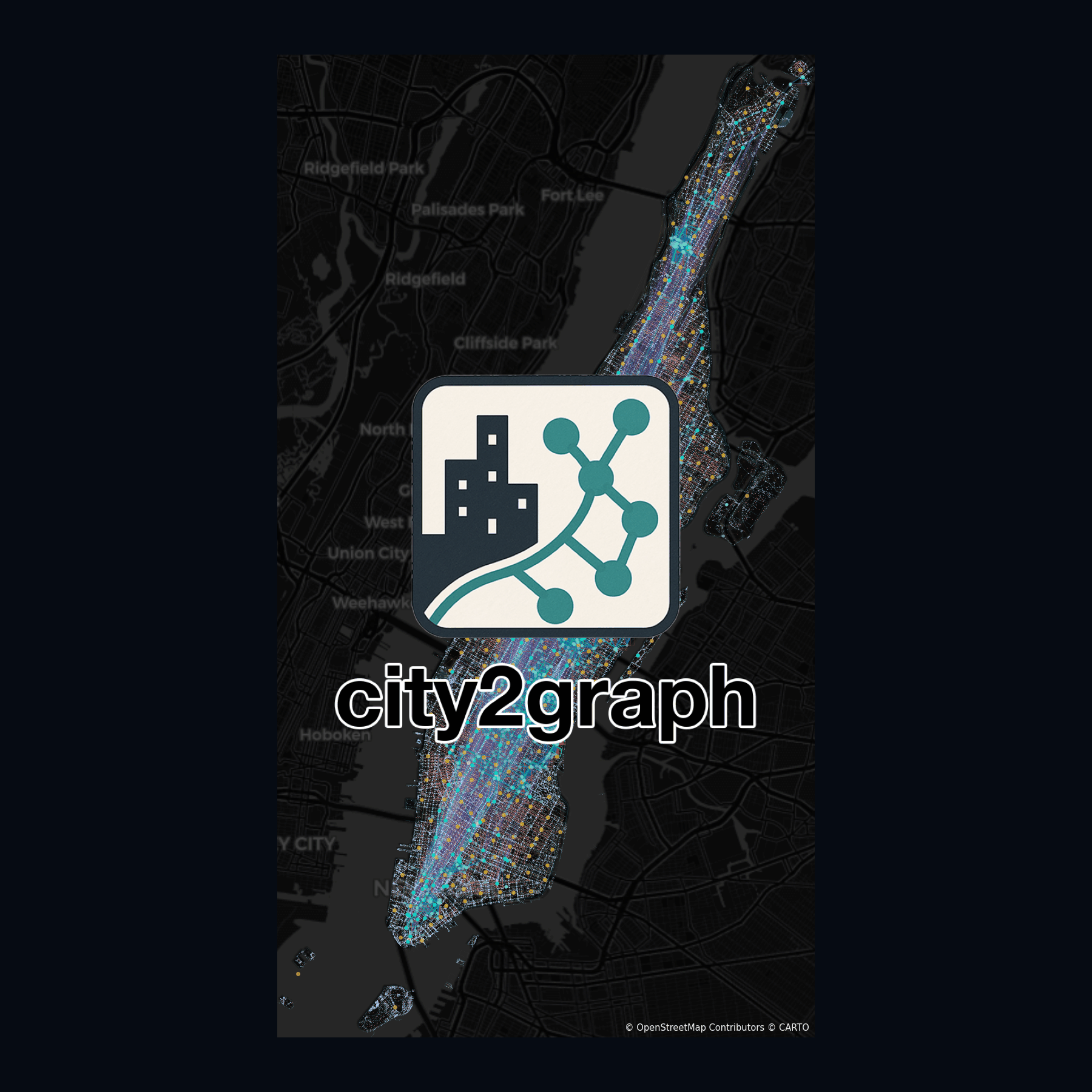 [OC] Manhattan turned into graphs by City2Graph