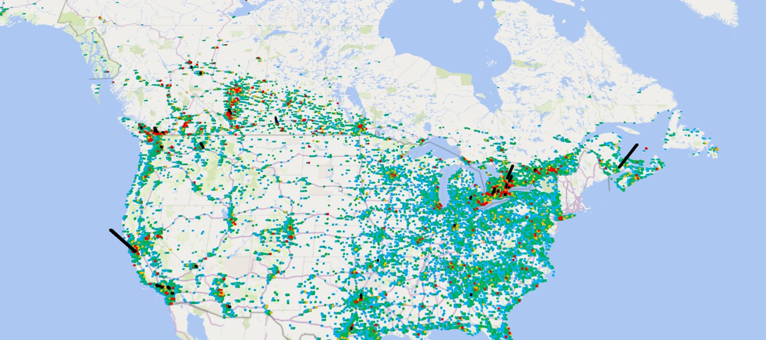 (Excel) 3d Maps was awesome [OC] Visualization