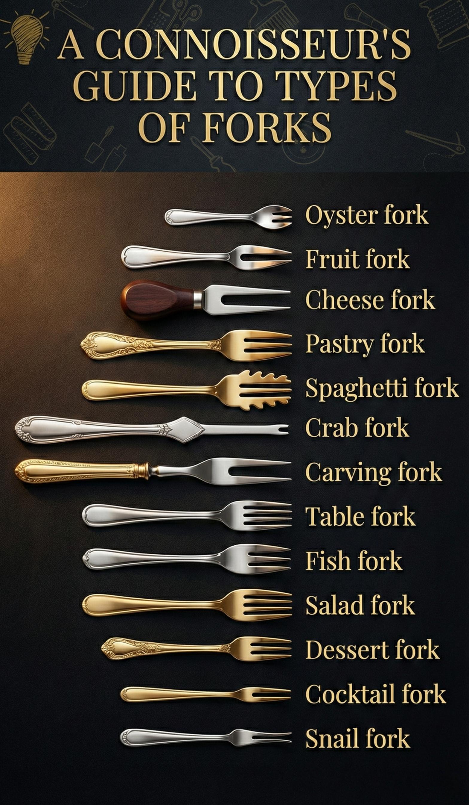 Different Types of Forks Visualization