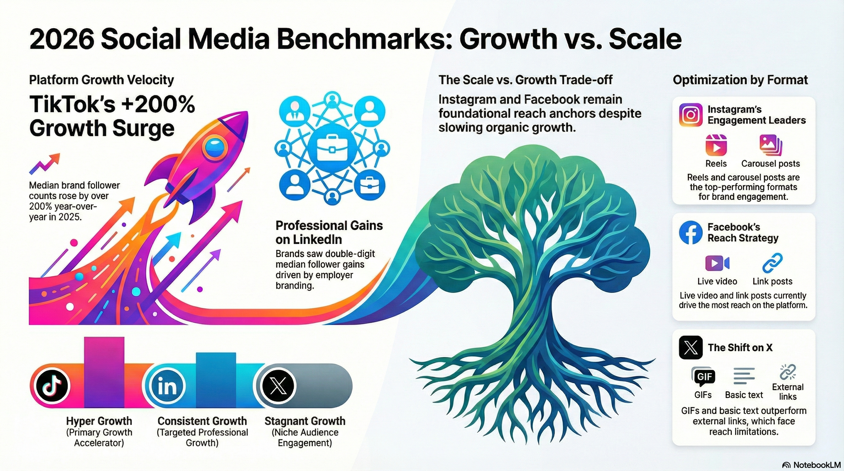Social Media Benchmarks 2026...till now Visualization
