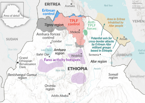 Tensions in Northern Ethiopia Visualization Tensions in Northern Ethiopia Visualization