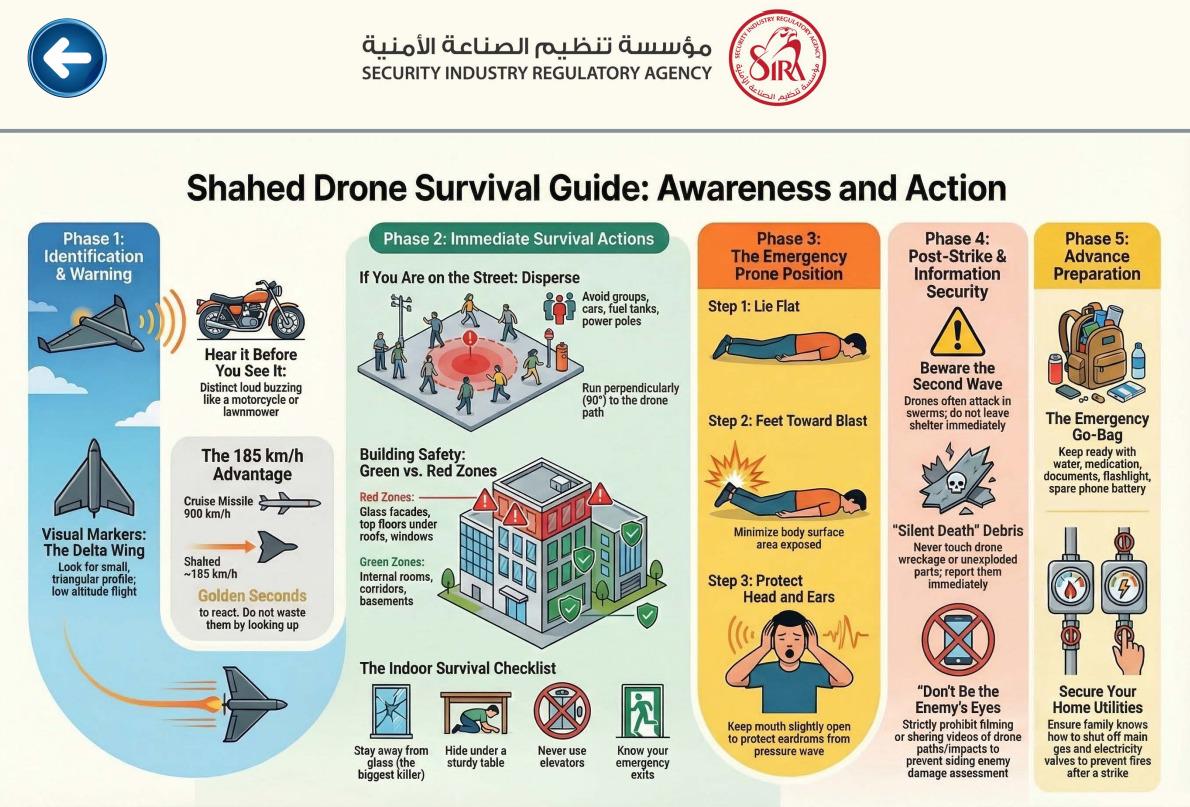 Shahed Drone Survival Guide Visualization