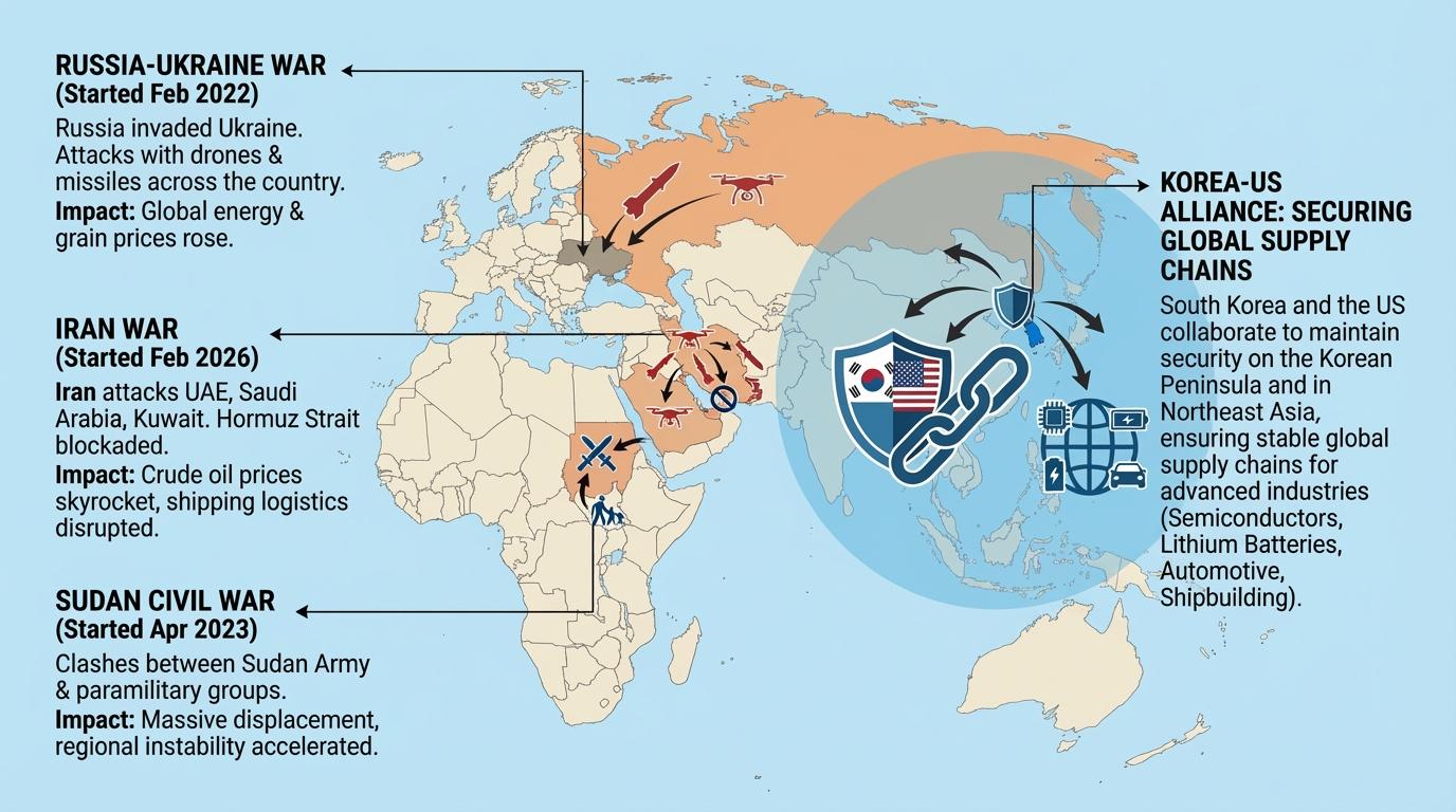 Major global conflicts and their impact on supply chains Visualization Major global conflicts and their impact on supply chains Visualization