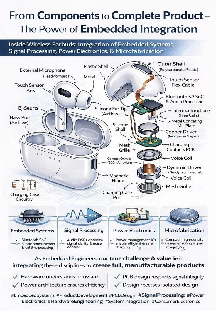 A Cool Guide to Embedded Integration Inside Wireless Earbuds Visualization