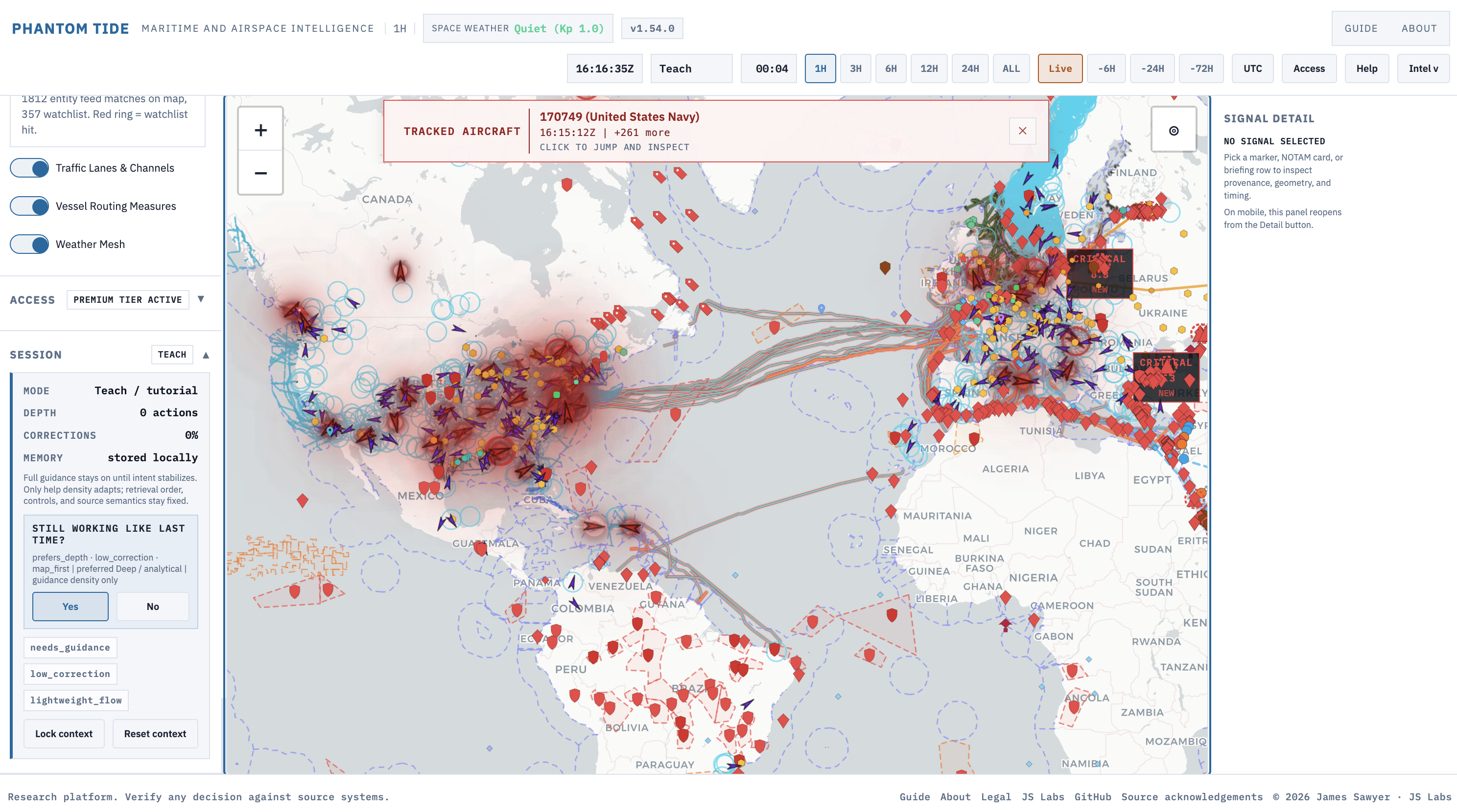 [OC]Been building a maritime + airspace analysis tool. A few Redditors tested it, I rebuilt a lot, and I want to know if it is actually useful in your workflow Analysis