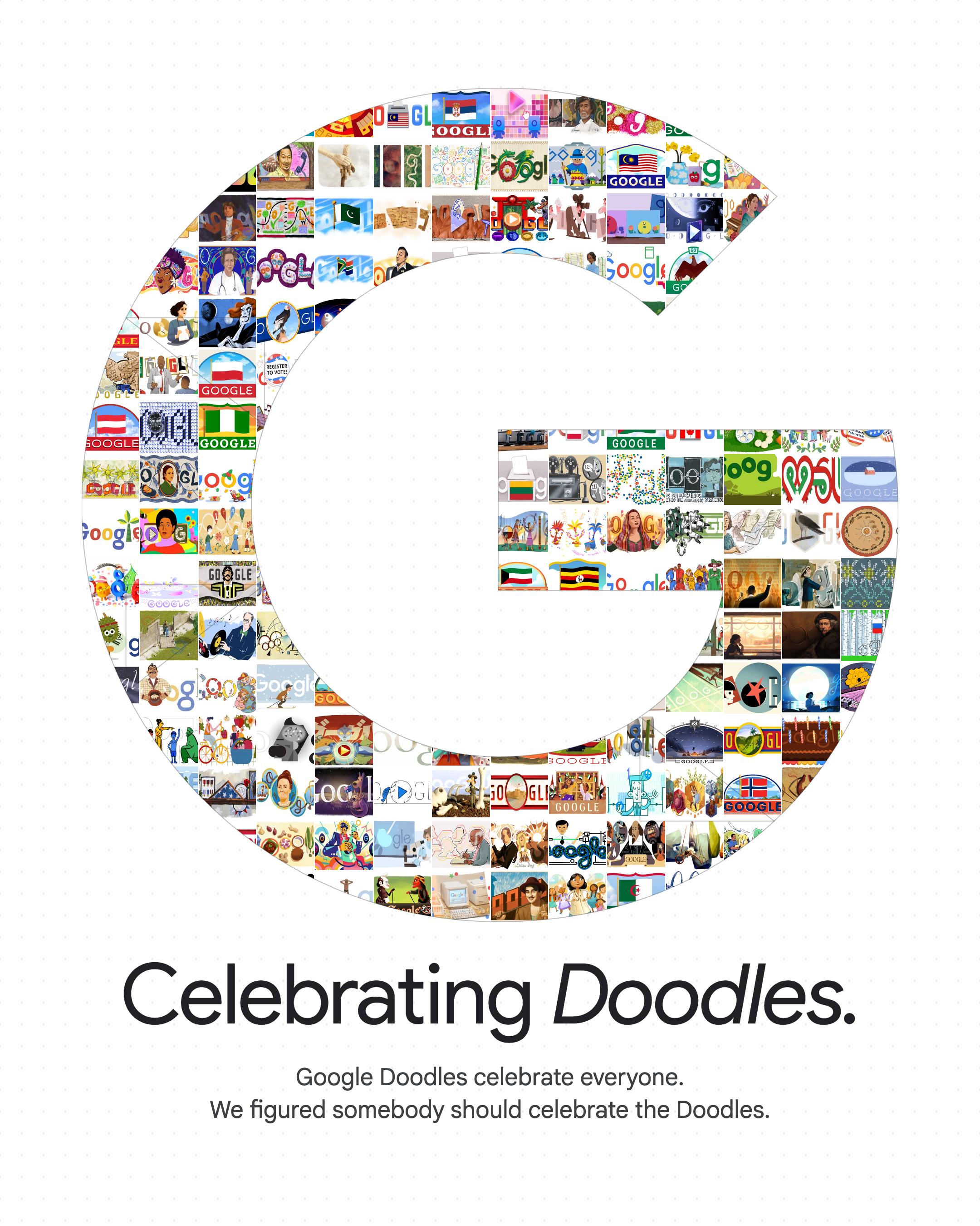 Celebrating Doodles Visualization