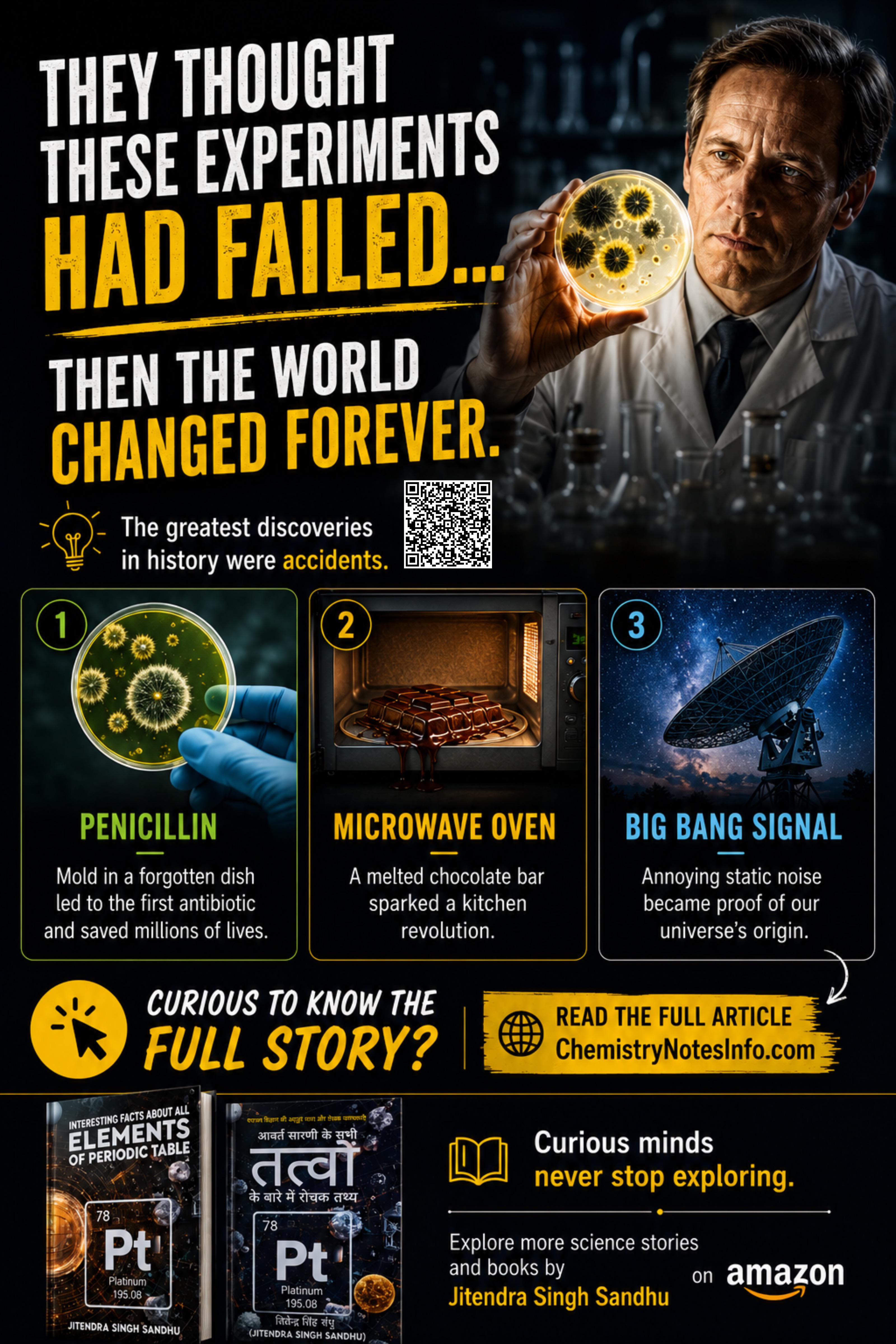 They Thought These Experiments Had Failed… Then the World Changed Forever Visualization They Thought These Experiments Had Failed… Then the World Changed Forever Visualization