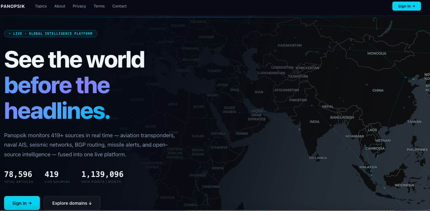 "I built a geopolitical intelligence aggregator that monitors 641 sources and clusters events with auditable confidence scoring" Visualization "I built a geopolitical intelligence aggregator that monitors 641 sources and clusters events with auditable confidence scoring" Visualization