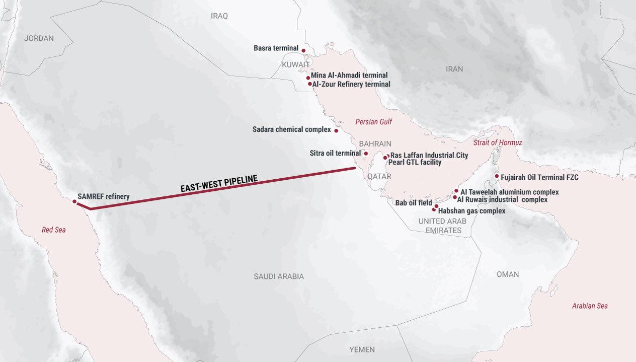 Iranian infrastructure strikes Visualization Iranian infrastructure strikes Visualization
