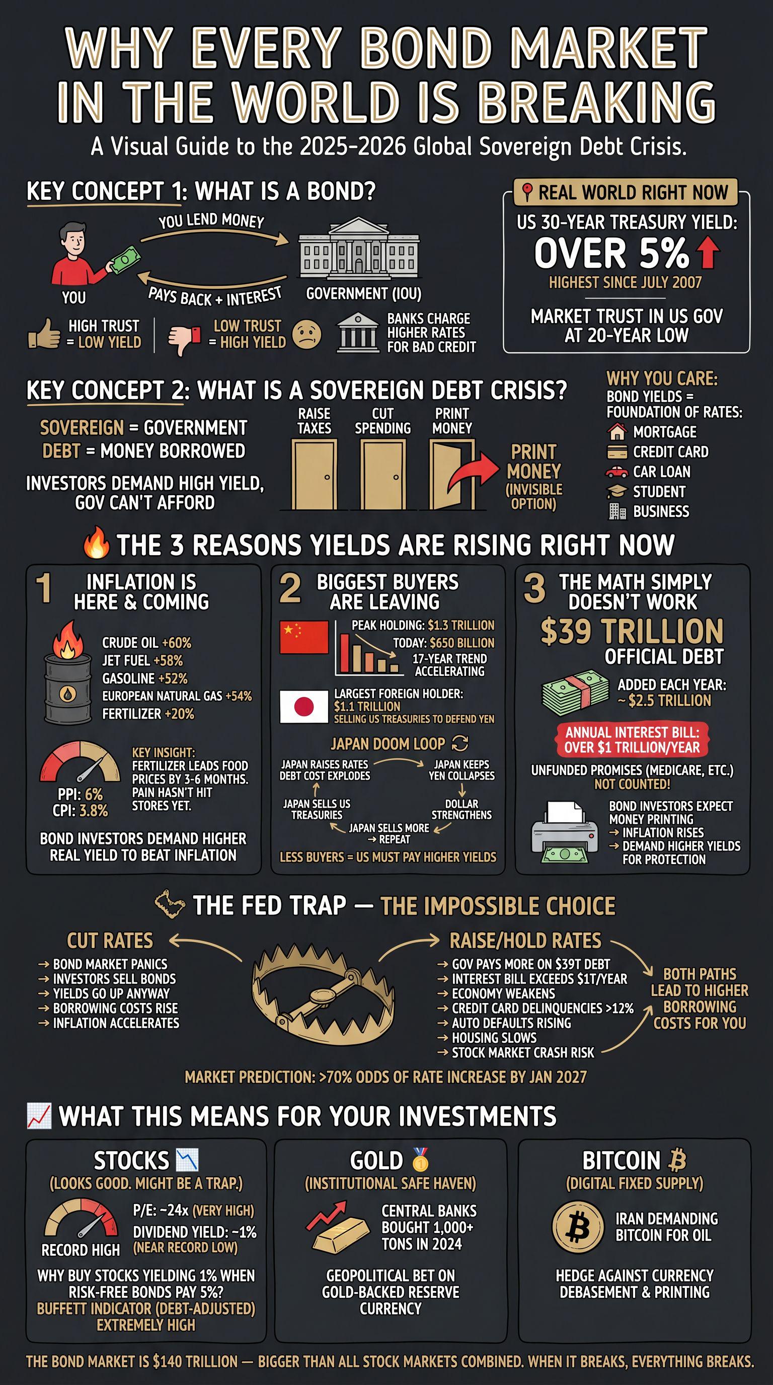 Current Global Sovereign Debt Crisis Explained. We re about to see some PAIN Visualization