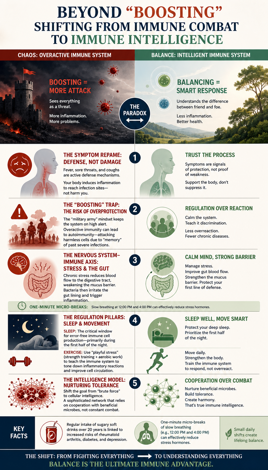Is your immune system actually working against you? Julia Ender says so. Visualization