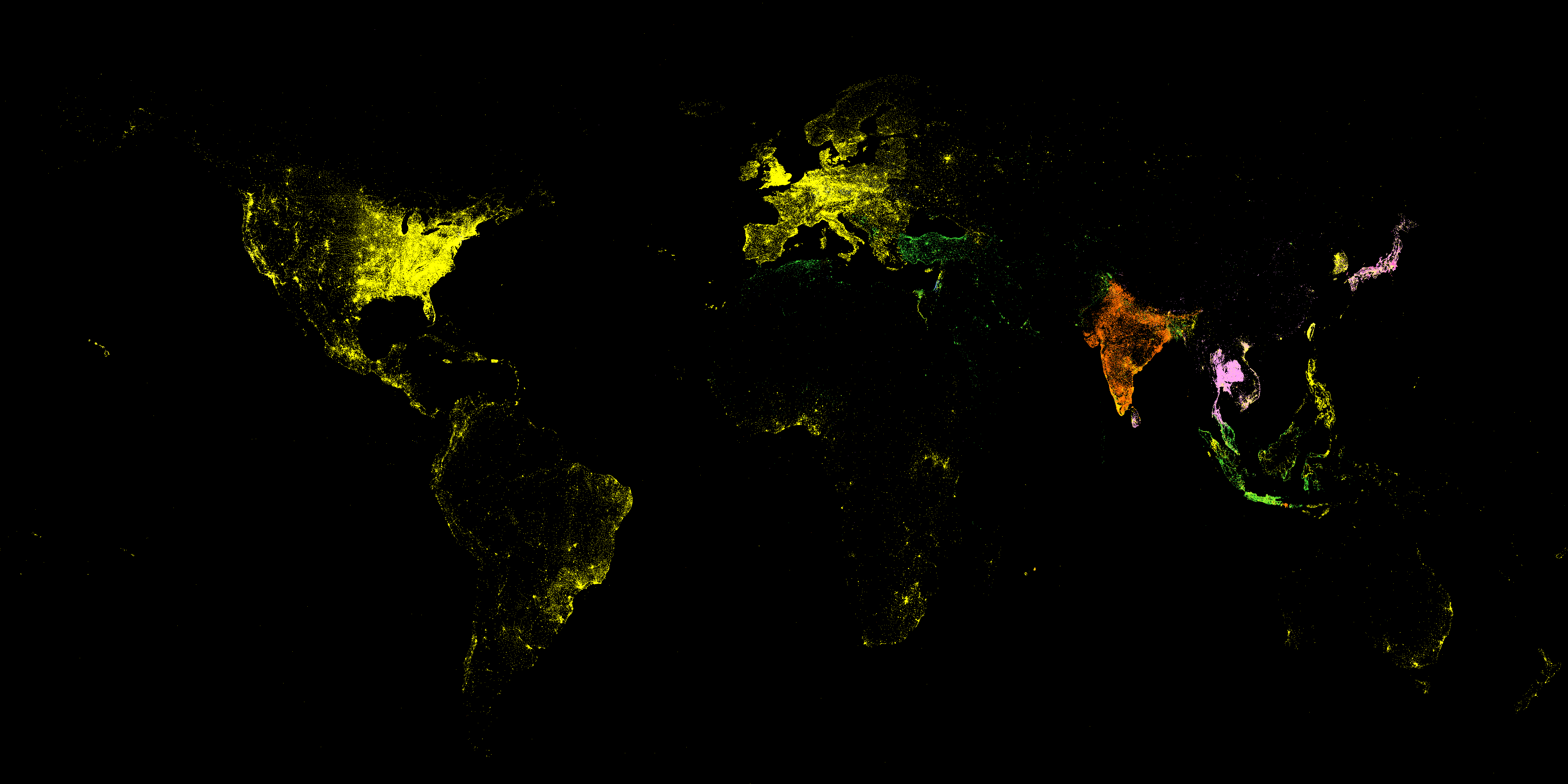 The Global Religious Infrastructure Database (OC) [OC] Statistics