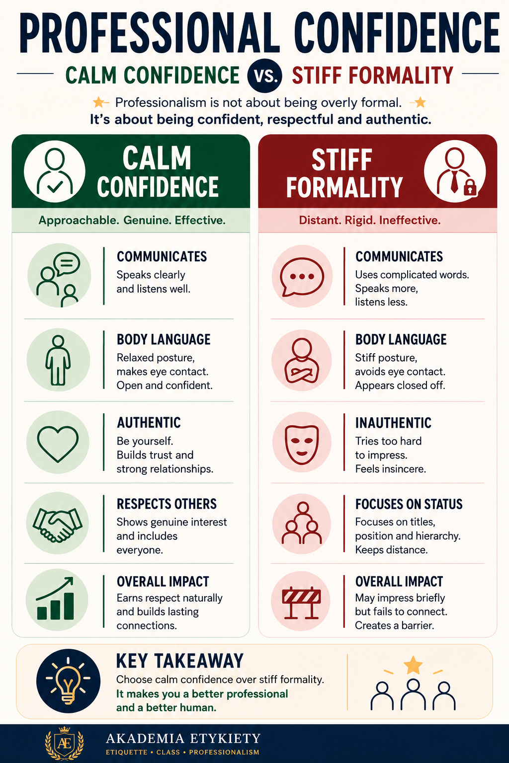Does professionalism require formality, or just confidence? Visualization Does professionalism require formality, or just confidence? Visualization