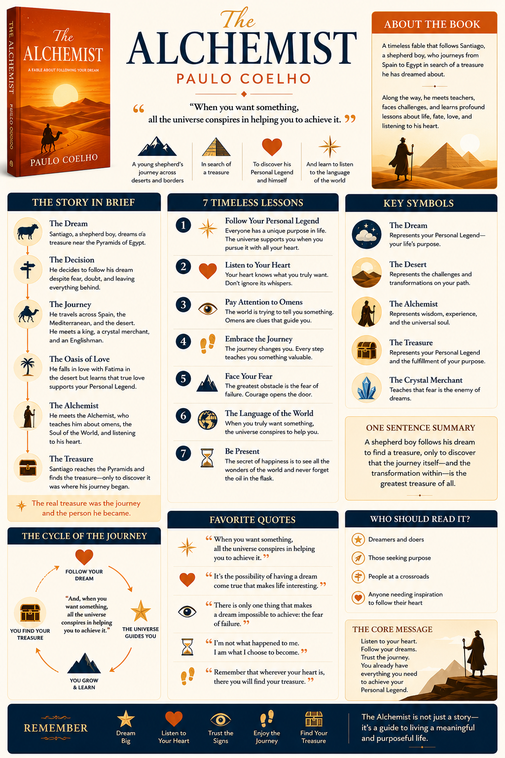 The Alchemist Infographic The Alchemist Infographic