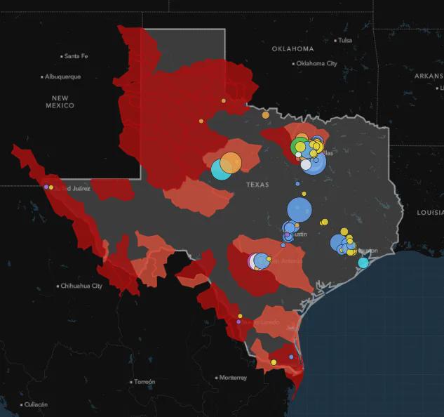 in Texas, 62% of operating and under-construction data-center capacity is located in areas facing high or extremely high water stress from Bloomberg Intelligence Statistics in Texas, 62% of operating and under-construction data-center capacity is located in areas facing high or extremely high water stress from Bloomberg Intelligence Statistics